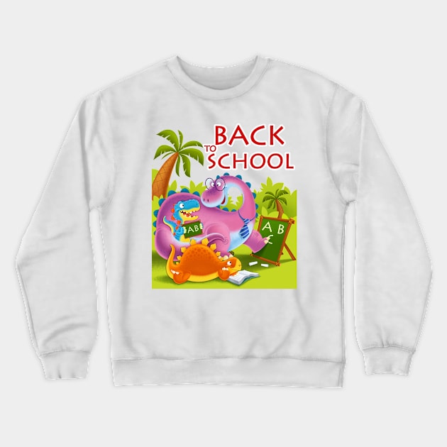 Back to school Crewneck Sweatshirt by nabilllll